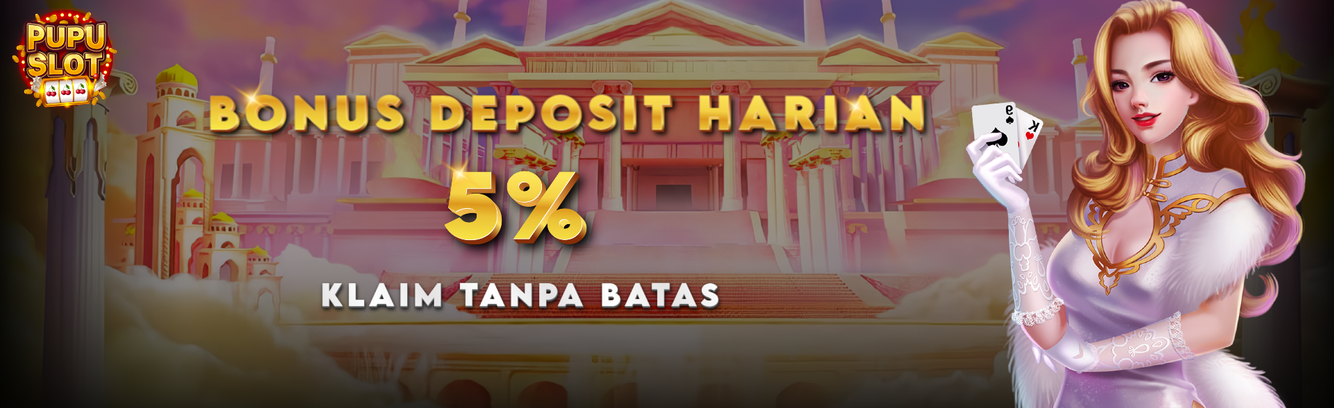 BONUS DEPOSIT 5%